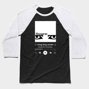 Stereo Music Player - Hong Kong Garden Baseball T-Shirt